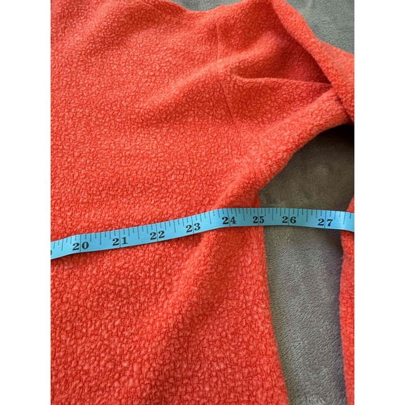 Soft Serve Orange Drawstring Hood Long Sleeves‎ Relaxed Fit Casual Hoodie Large - Picture 8 of 8